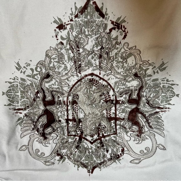 Empra Men’s Blazer.   Sz 2XL.   Light Tan w/ Brown Embroidery - Picture 7 of 8